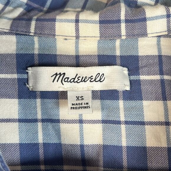 Madewell Central Open Back Shirt XS - Picture 7 of 8
